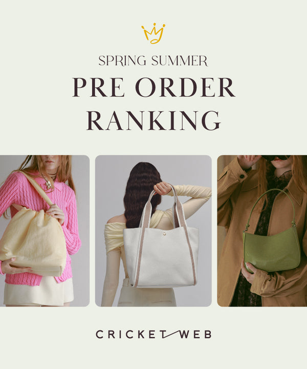 2024SPRING/SUMMER PRE ORDER RANKING